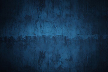 Fototapeta premium Dust scratches. Distressed texture. Worn overlay. Teal blue black particles grain defect on dark used grunge illustration abstract background.