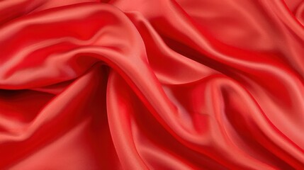 Obraz premium Abstract Red Satin Texture