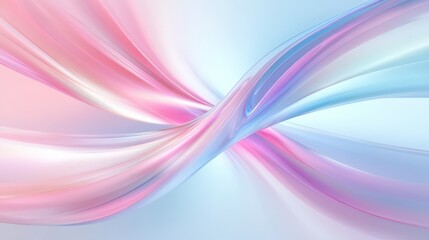 Naklejka premium A pink and blue wave with a white background