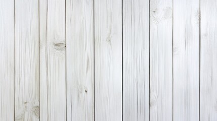 Obraz premium White wooden texture with subtle grain patterns and food elements, ideal for text overlays.