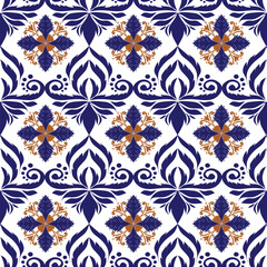 Seamless pattern in tribal, folk embroidery, and Mexican style, Aztec geometric art ornament print, Design for carpet , cover, wallpaper, wrapping, fabric, clothing,   Abstract Ethnic-