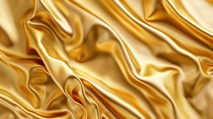 Golden Fabric Texture