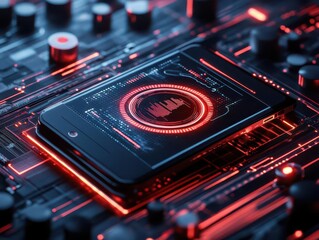 Fototapeta premium Conceptualize a machine learning application that curates personalized music playlists based on user listening habits