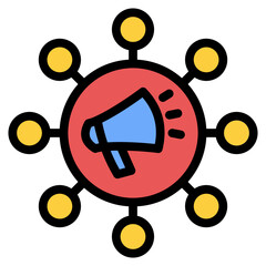 Viral Marketing Icon