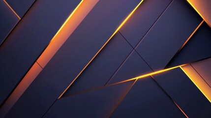 Modern abstract background. Minimal. Color gradient. Dark. Web banner. Geometric shape. 3d effect. Lines stripes triangles. Design. Futuristic. Cut paper or metal effect. Luxury. Premium , ai