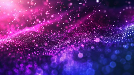 Obraz premium Sparkling Purple and Blue Abstract Background
