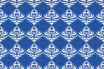 seamless pattern with snowflakes Seamless pattern in tribal, folk embroidery, Aztec geometric art ornament print, Design for carpet , cover, wallpaper, wrapping, fabric, clothing,   