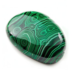 Intricate Malachite Cabochon Patterns