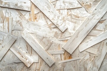Abstract background of white plywood texture created with generative AI