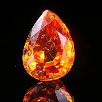 Radiant Fire Opal with Fiery Brilliance