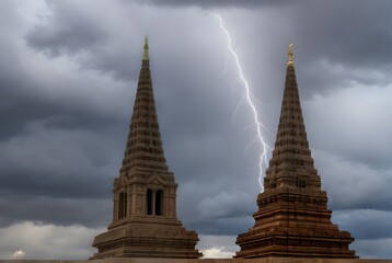 Fototapeta premium 寺, シャム, 仏塔, アジア, 建築, バンコク, 古代の, religion, ワット, 旅行, 仏教徒, カルチャー, 卒塔婆, 金, タイ人, 