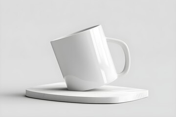 Fototapeta premium Blank Mug Mockup
