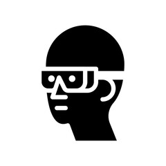 ISO mandatory safety signs_wear safety goggles-03 symbol only	
