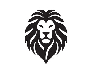 Lion Logo Design Vector Template. Lion Head Logo Icon Vector illustration