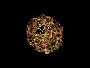 Imaginatory fractal abstract background Image