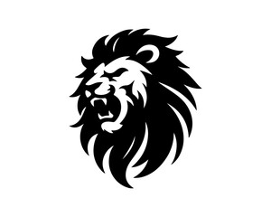lion head vector