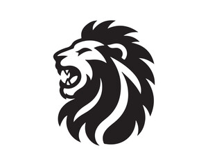 Lion Logo Design Vector Template.