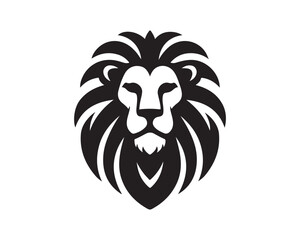 Lion Logo Design Vector Template. Lion Head Logo Icon Vector illustration