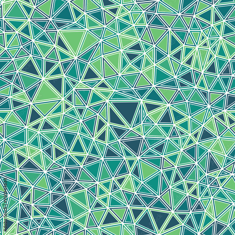 Poster triangles background. small triangles in solid shapes with frames. multicolored style. repeatable se