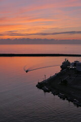 Sunrise at Sokcho Port, Korea