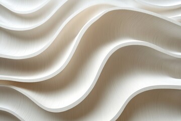 Obraz premium Abstract background of white plywood texture created with generative AI