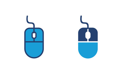 Mouse icon vector. click icon vector. pointer icon vector.