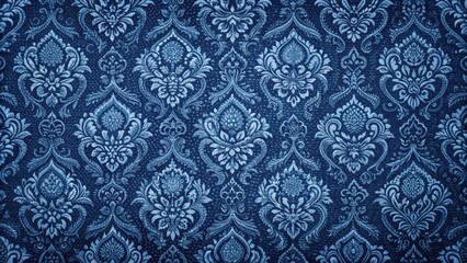 Navy blue patterned fabric texture with intricate designs, navy blue, fabric, texture, background, pattern, textile, woven