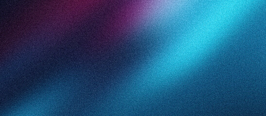Grainy gradient background, dark blue purple magenta pink black abstract noise texture banner, poster header backdrop design