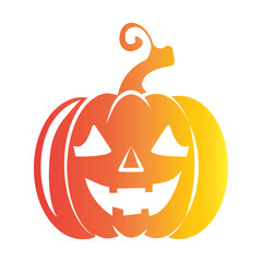 Happy Hallowen icon vector. silhouette house and moon