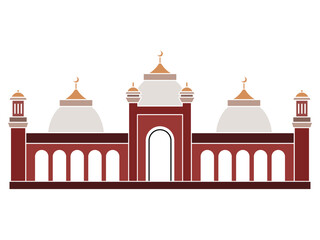 Badshahi mosque masjid pakistan lahore fort location ancient old islam building holy sacred praying place architecture