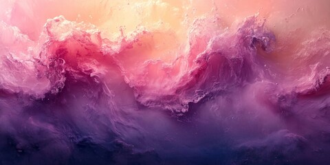 Obraz premium Chaotic Elegance: Artistic Splashes in Soft Pastels, generative ai