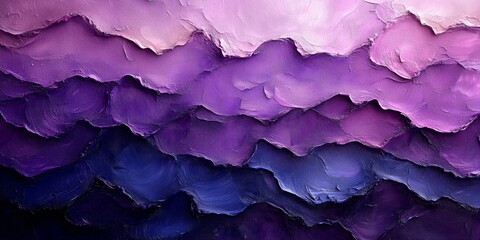 Fototapeta premium High-Detail Textured Linen with Subtle Glimmering Lavender and Mint, generative ai