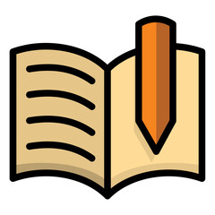 Writing Book Icon