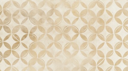 和風の幾何学模様テクスチャー、ベージュ4