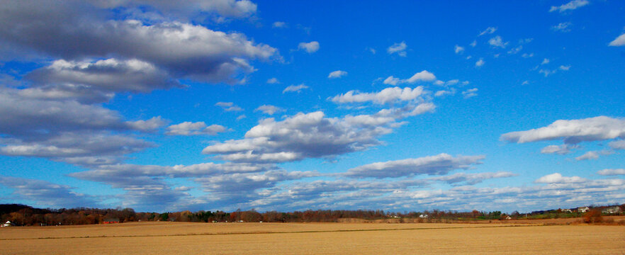 Rural Areas of Fairfield County, Ohio in Autumn