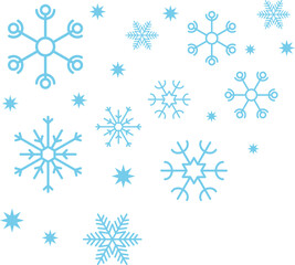 Snowflake Decoration Border