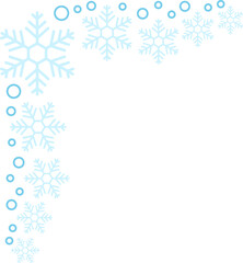 Snowflake Decoration Border