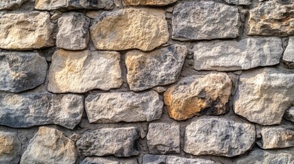 Texture of a stone wall. Old castle stone wall texture background. Stone wall as a background or texture. Part of a stone wall, for background or texture , ai