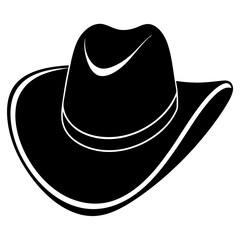 Cowgirl and Cowboy Boots Silhouette, Cowgirl Hat Silhouette
