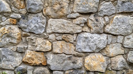 Texture of a stone wall. Old castle stone wall texture background. Stone wall as a background or texture. Part of a stone wall, for background or texture, ai