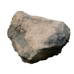 rock isolated on white background