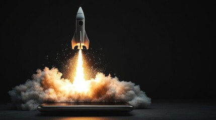 Spacecraft Launch from Smartphone