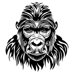 Fototapeta premium black and white animal vector, types of animals, about animals