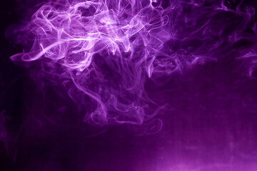 Purple Smoke in Toxic Atmosphere