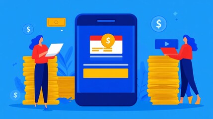 Digital wallet interface with charitable donation options, representing easy and accessible giving, Wallet charity donation, Generous digital finance