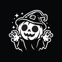 halloween design logo