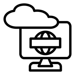 Cloud Computing Icon