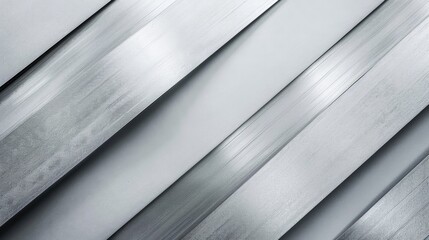 Obraz premium Abstract Silver Stripes Background
