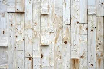 Fototapeta premium Abstract background of white plywood texture created with generative AI