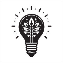 bulb vector